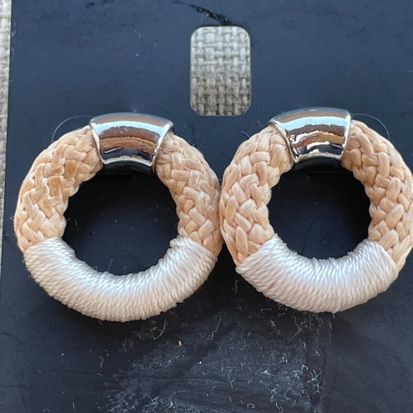 Alfani Women Earrings Ear Jewelry Hoops Doorknocker Post Earrings $25 - Picture 3 of 7